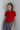 RECYCLED DADA TEE | red
