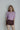 RECYCLED BAE SHORTSLEEVE CARDIGAN | pink