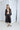 RECYCLED BEEDAN FLARE SKIRT | brown