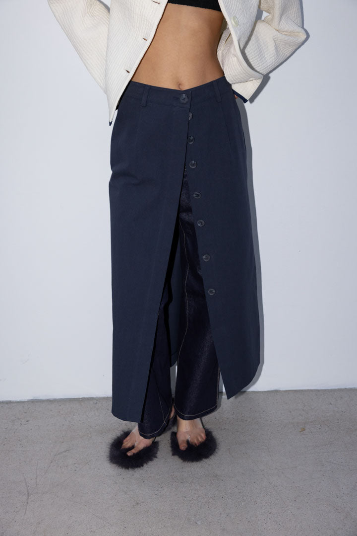 DANCHU SKIRT | navy