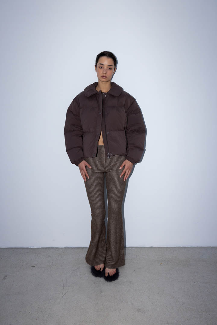 BORING KNIT PANTS | brown