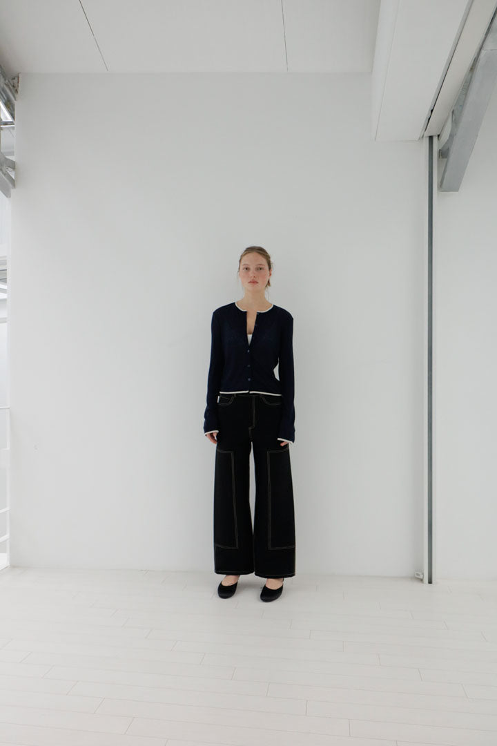 ORGANIC COTTON NEMO PANTS | black