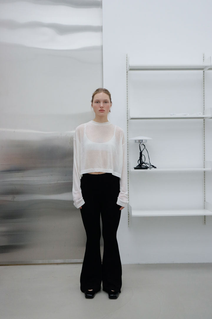 RECYCLED PETAL PANTS | black