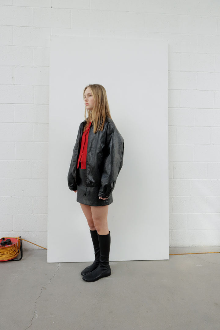 INZO QUILTED BLOUSON | black