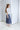 HUREAH FLARE SKIRT | navy