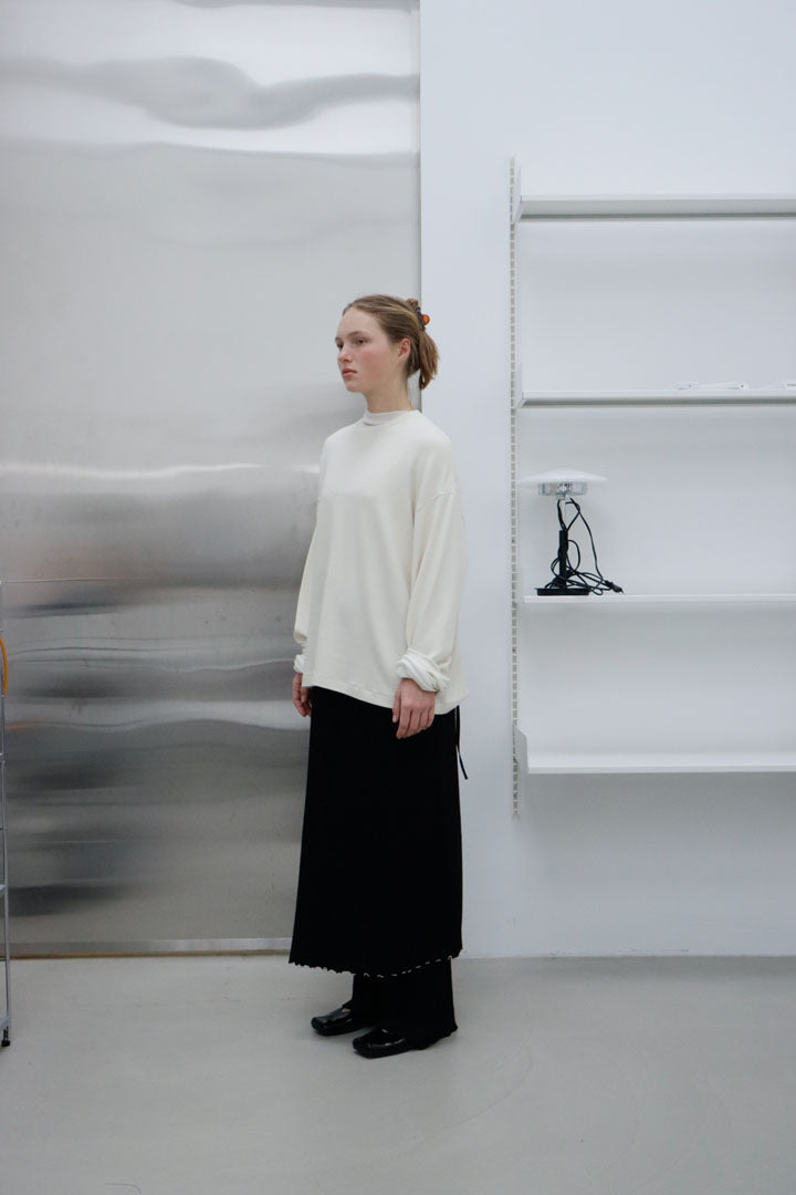 RECYCLED WARM TEE | ecru