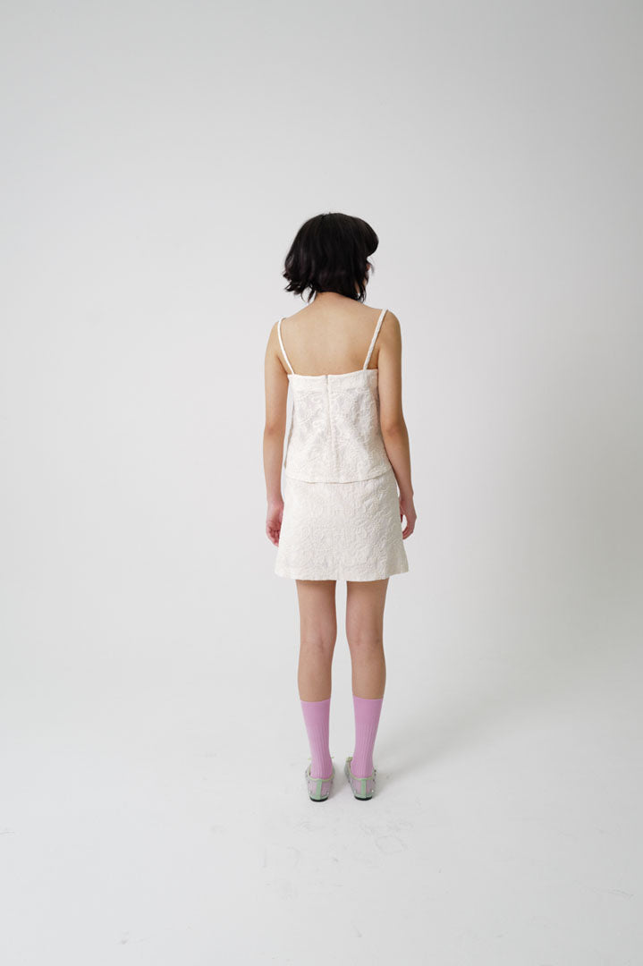 INTERIOR SKIRT | cosmic latte