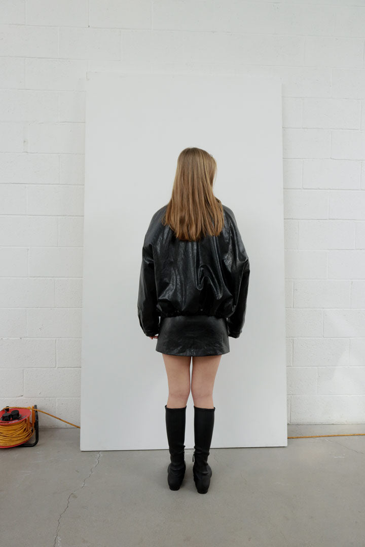 INZO QUILTED BLOUSON | black