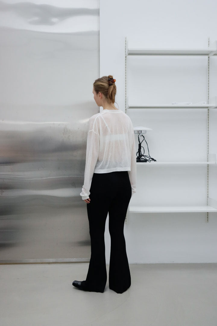 RECYCLED PETAL PANTS | black