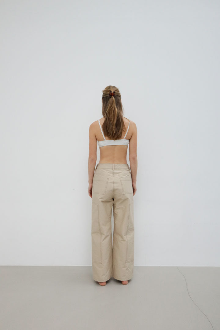 ORGANIC COTTON NEMO PANTS | beige